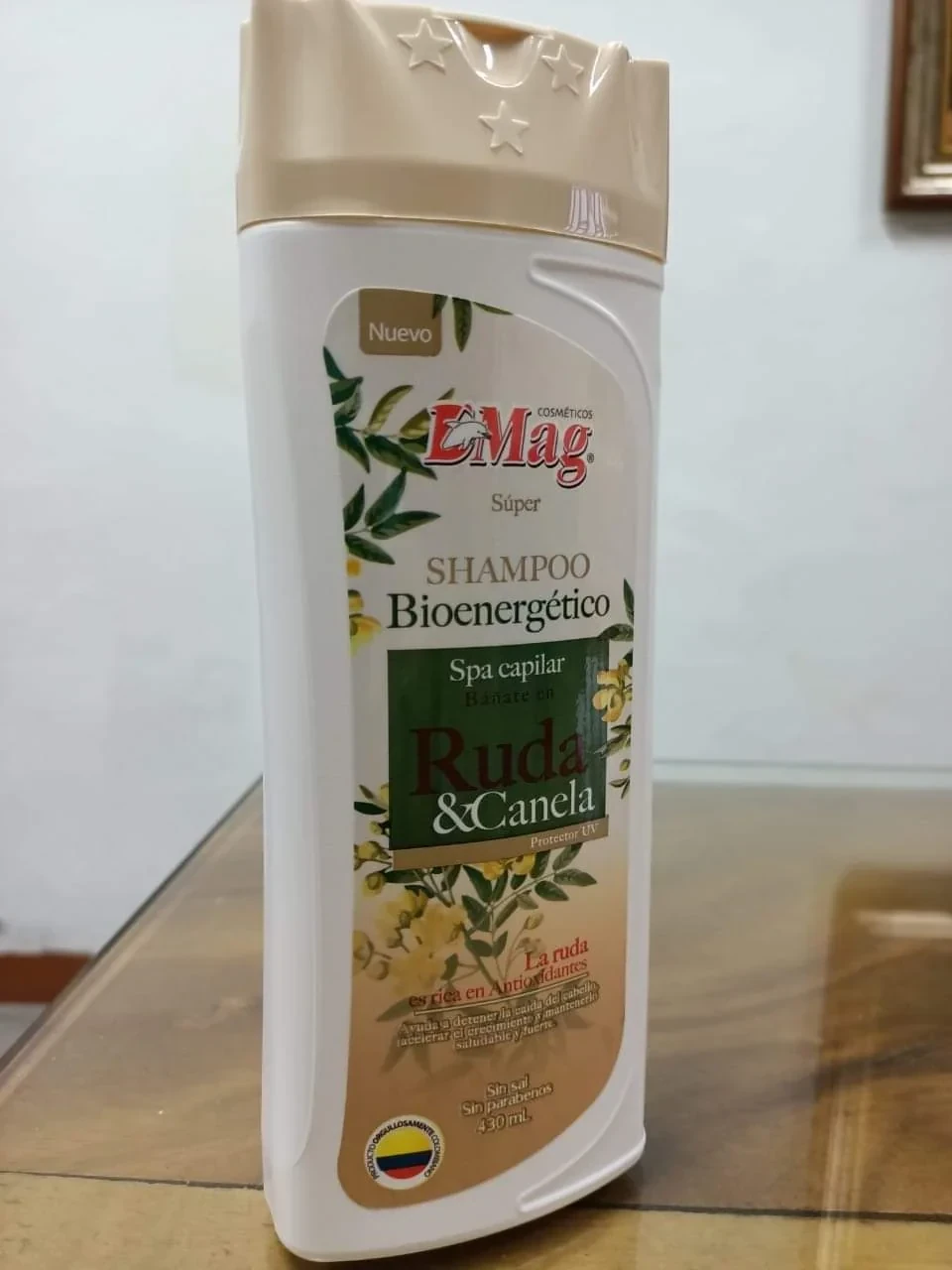 dmag shampoo ruda canela antioxidante x430 ml