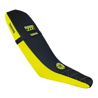 TP XTZ 125 Forro Tapizado maya negro / amarillo limon DW