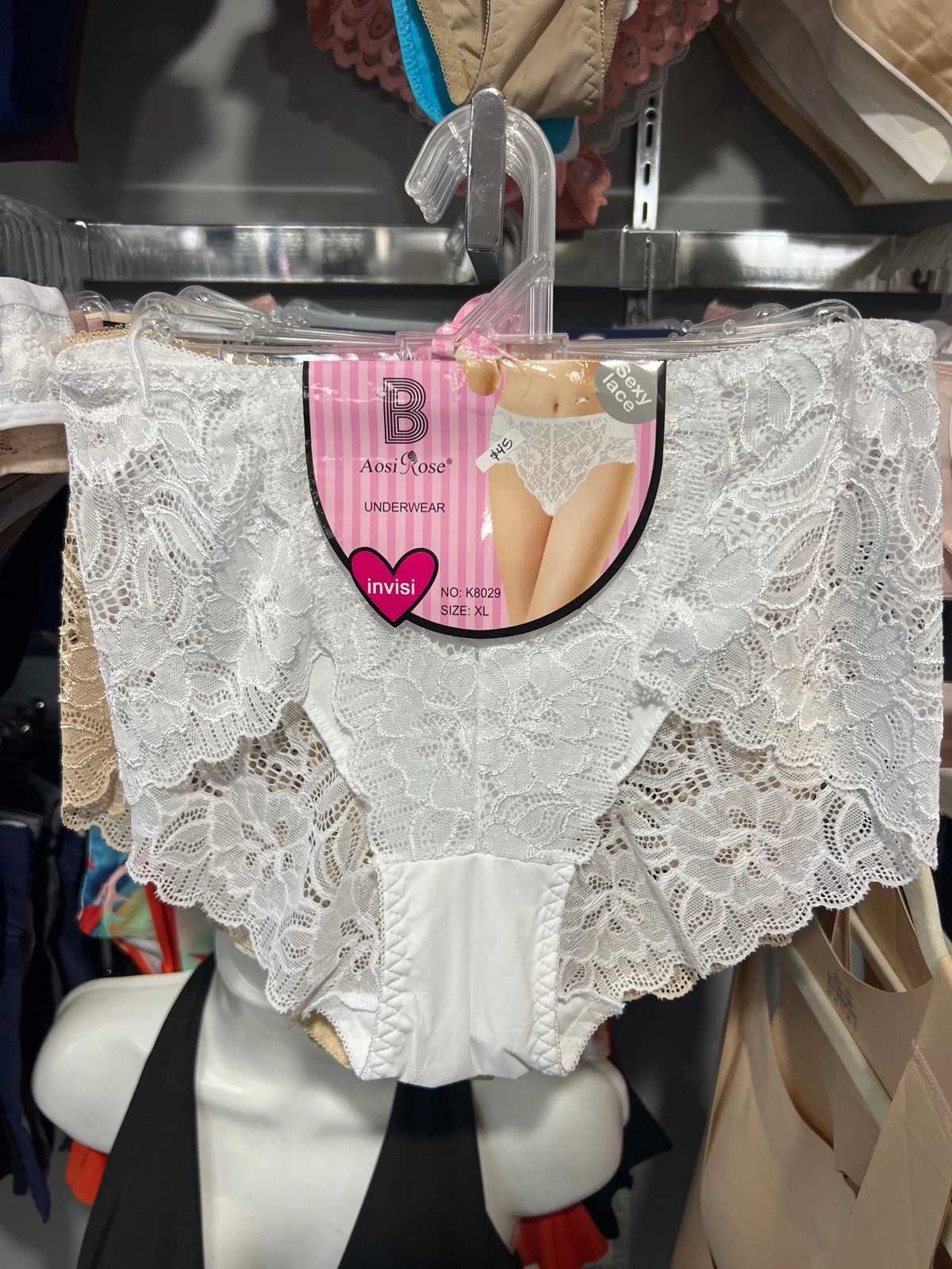 Pantaleta Encaje Tallas Xtras