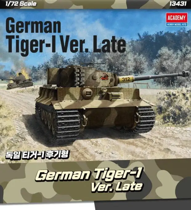 1/72 Academy Tiger I Late