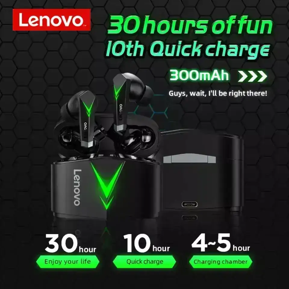 Lenovo-auriculares inalámbricos 3