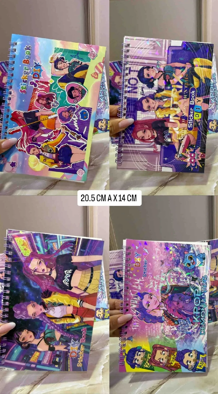 Libreta Stickers K-pop - Hello Kitty  3