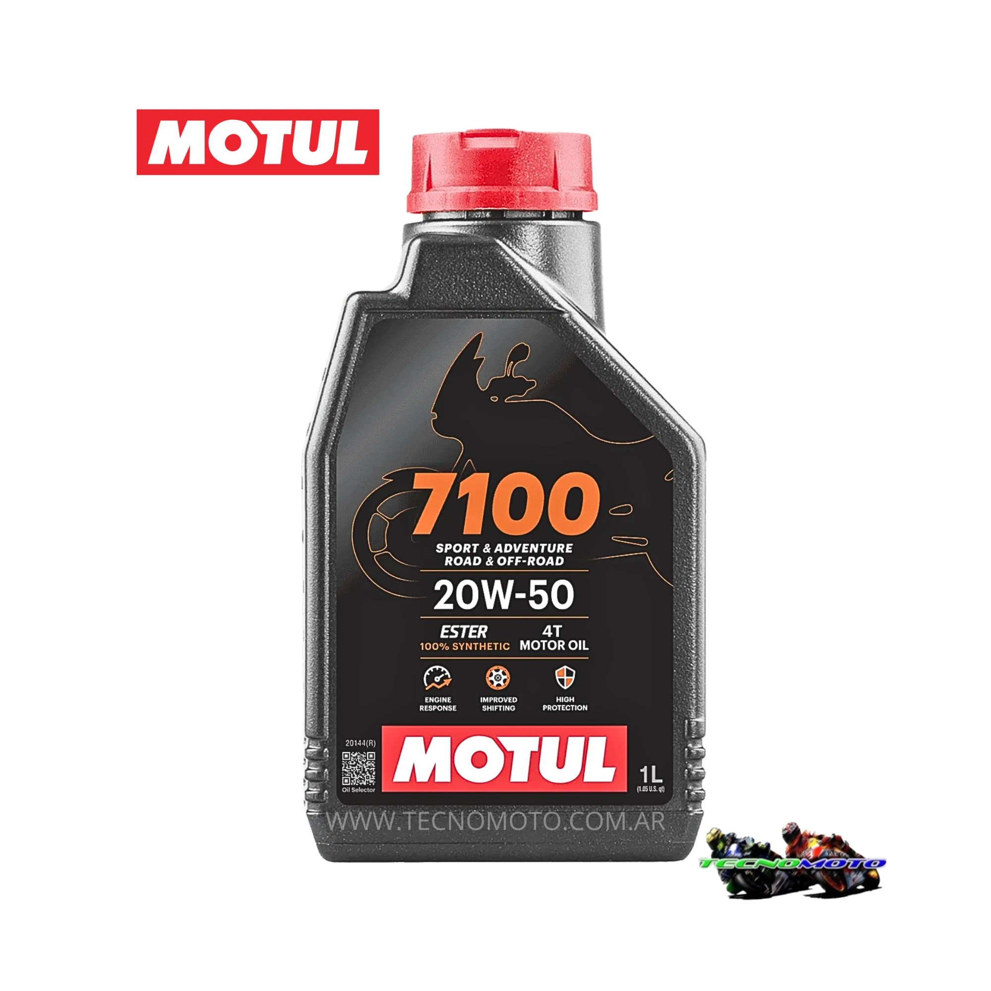 ACEITE MOTUL 7100 20W50 100% SINT. (X1LT) -50155