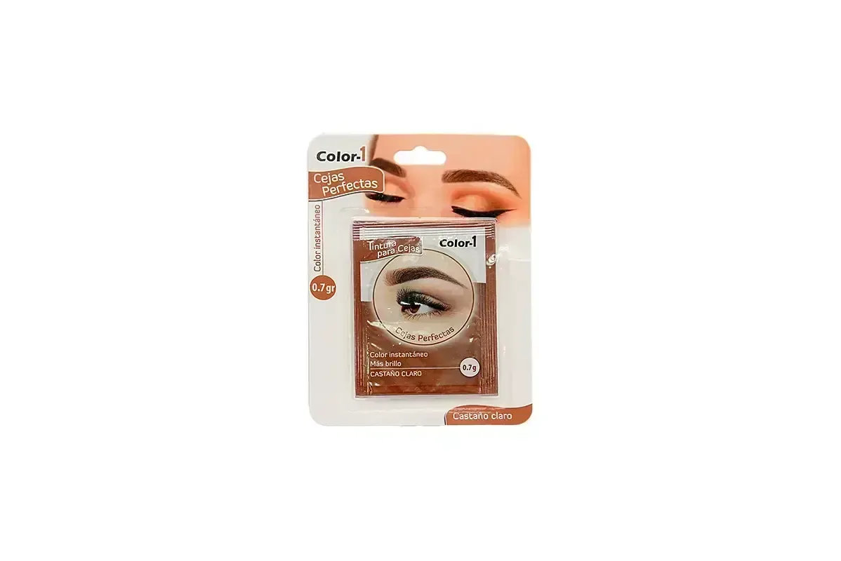 TINTURA PARA CEJAS CASTAÑO CLARO