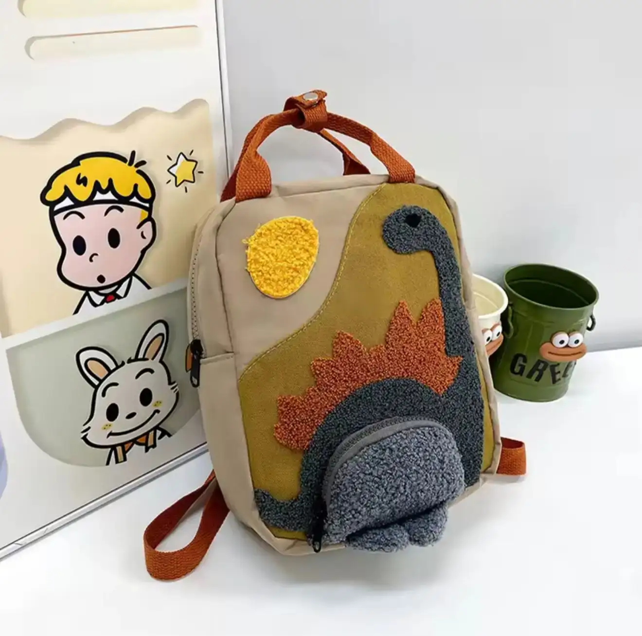 Mochila dinosaurio  2
