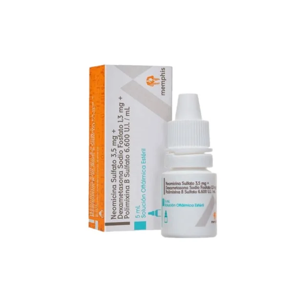 NEOMICINA POLIMIXINA DEXAMETASONA GTS MEMPHIS
