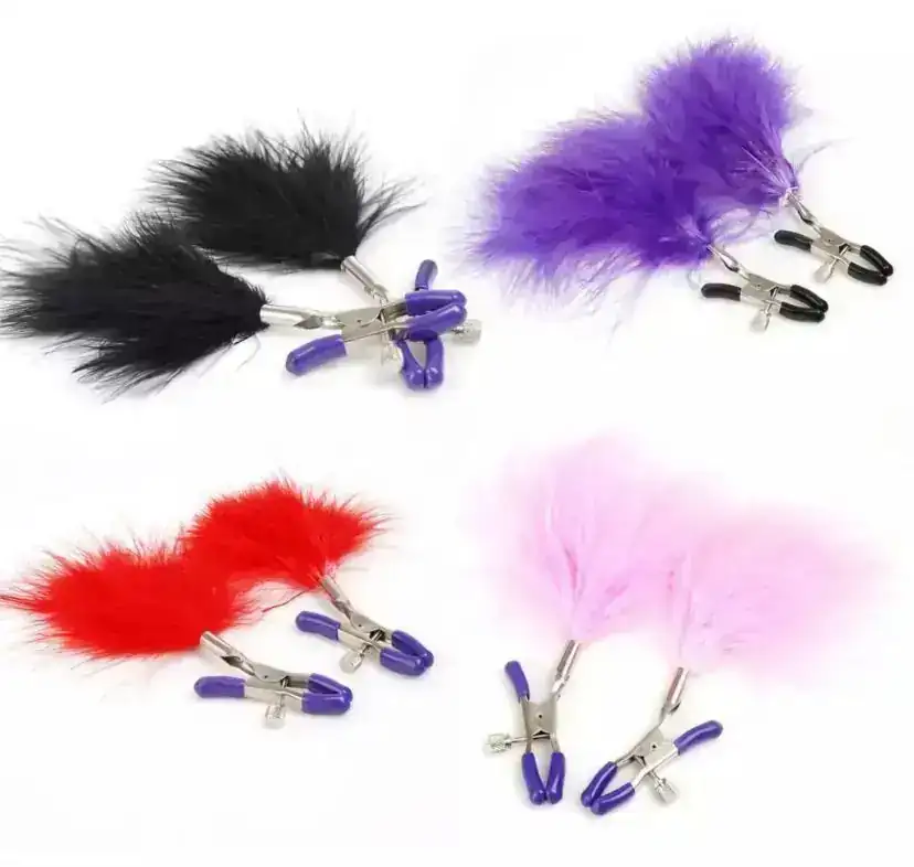 Pesoneras con  pluma
