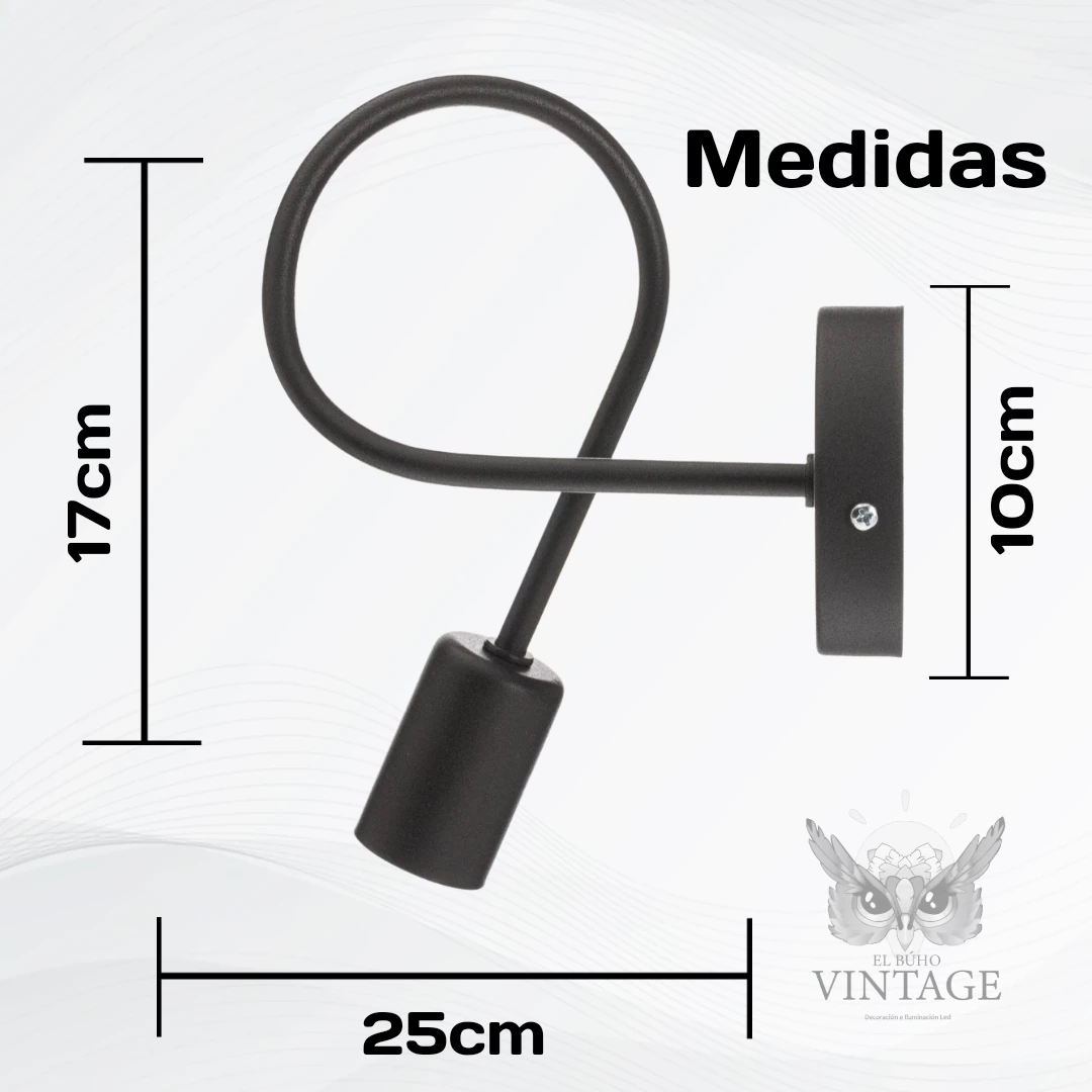 APLIQUE LED DECORATIVO LOFT  7