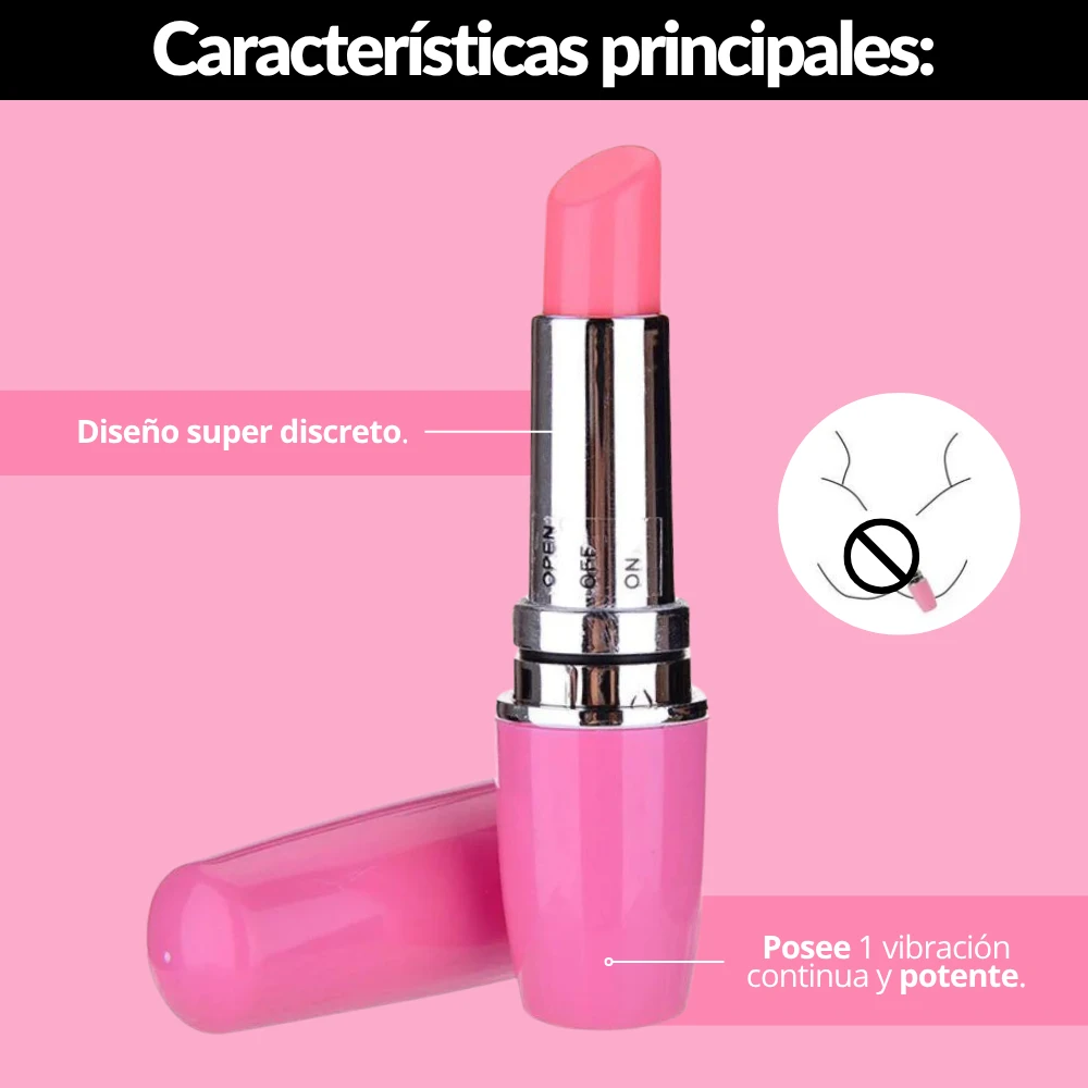 Vibrador labial bala vibradora  3