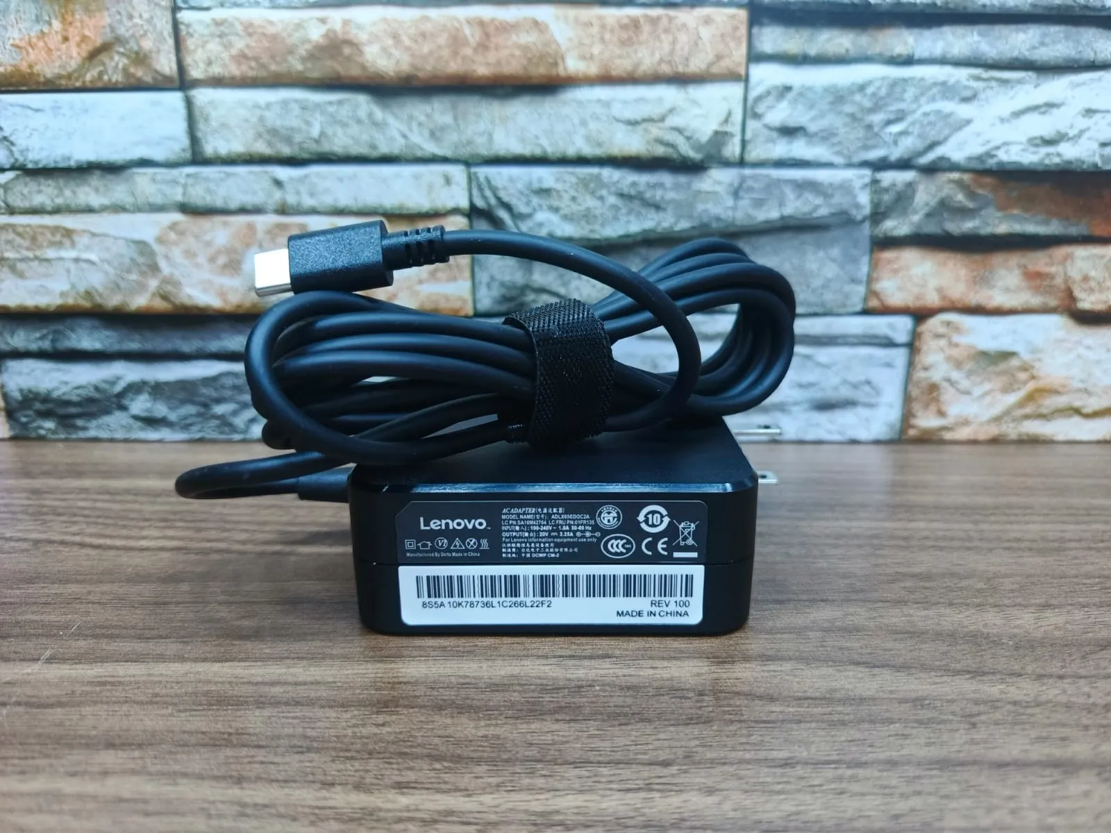 CARGADOR LENOVO ENTRADA TIPOCX 20V-3.25A