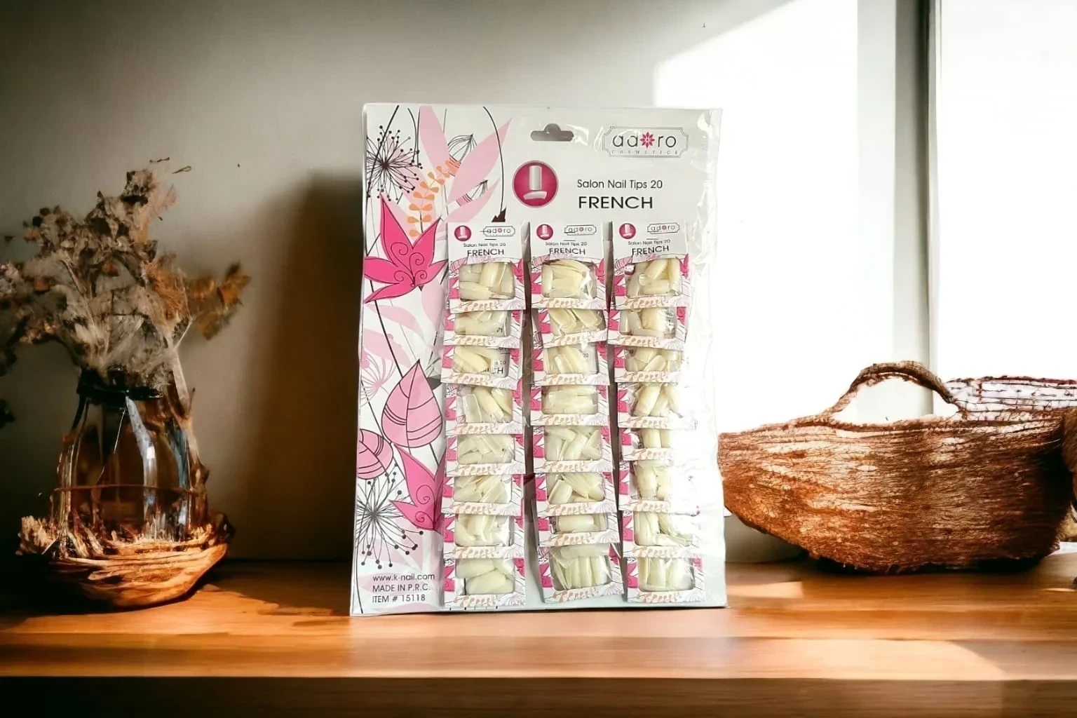 adoro uña x10pcs french 15118