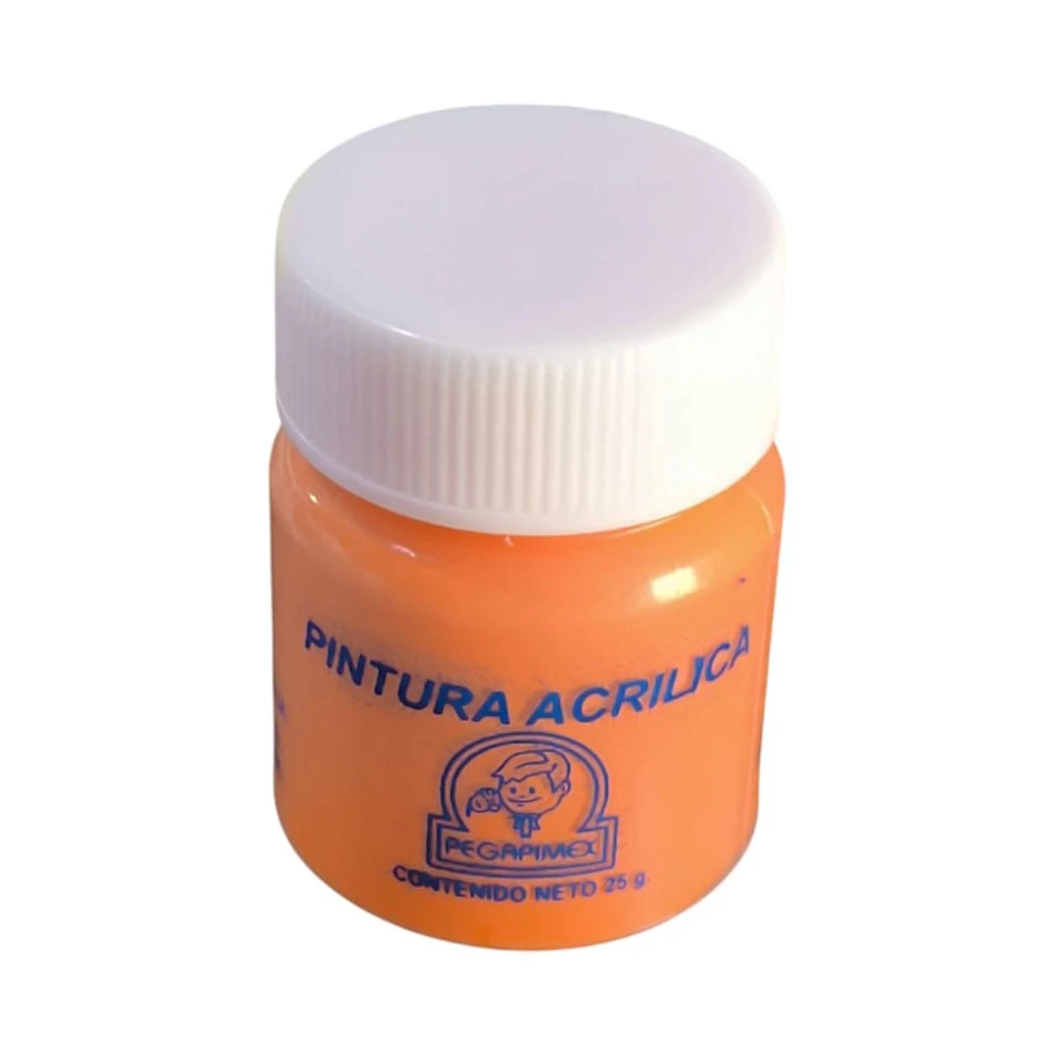 PINTURA 25 ML PEGAPIMEX NARANJA