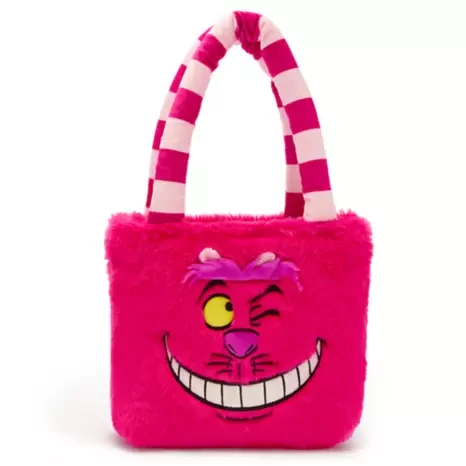 BOLSO BANDOLERA DE PELUCHE DEL GATO DE CHESHIRE