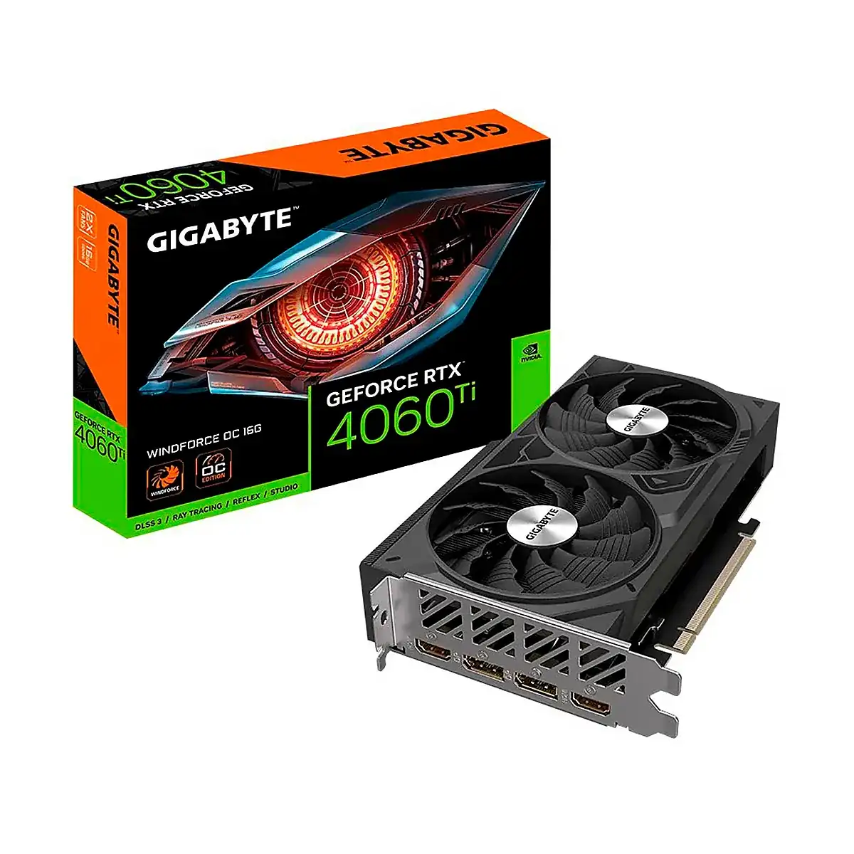 GIGABYTE RTX-4060 TI OC WINDFORCE 16GB 