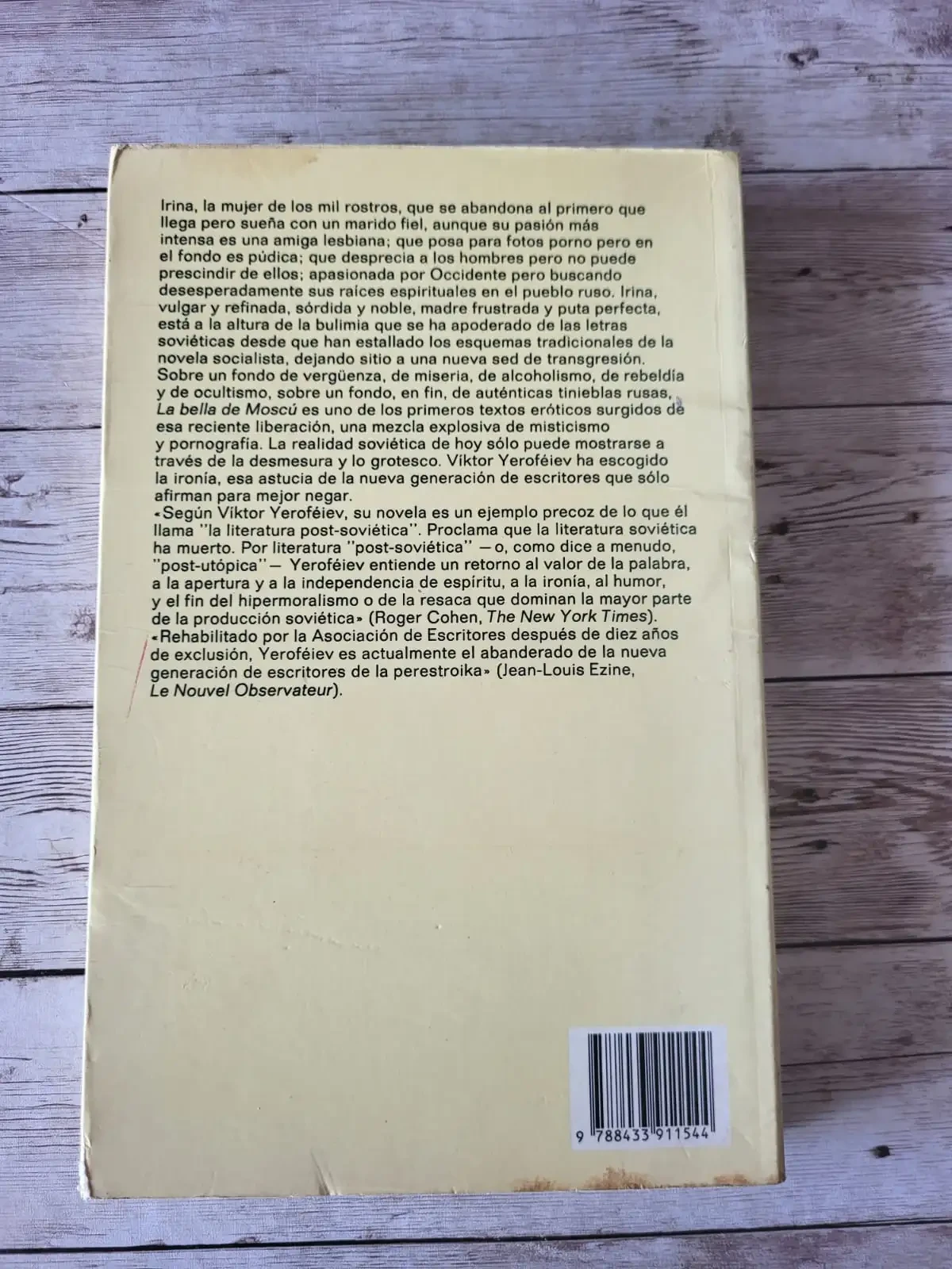  La bella de Moscú / Víktor Yeroféiev / Erotismo / Sátira  2