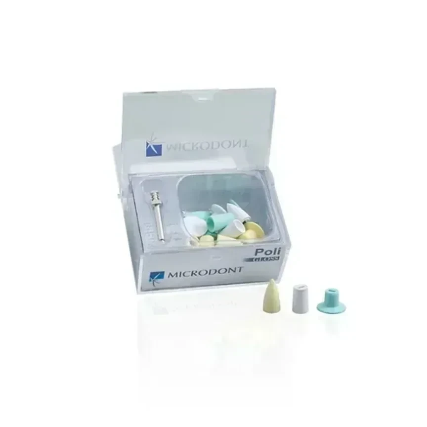 PULIDORES POLI-GLOSS X 18 UN + MANDRIL MICRODONT