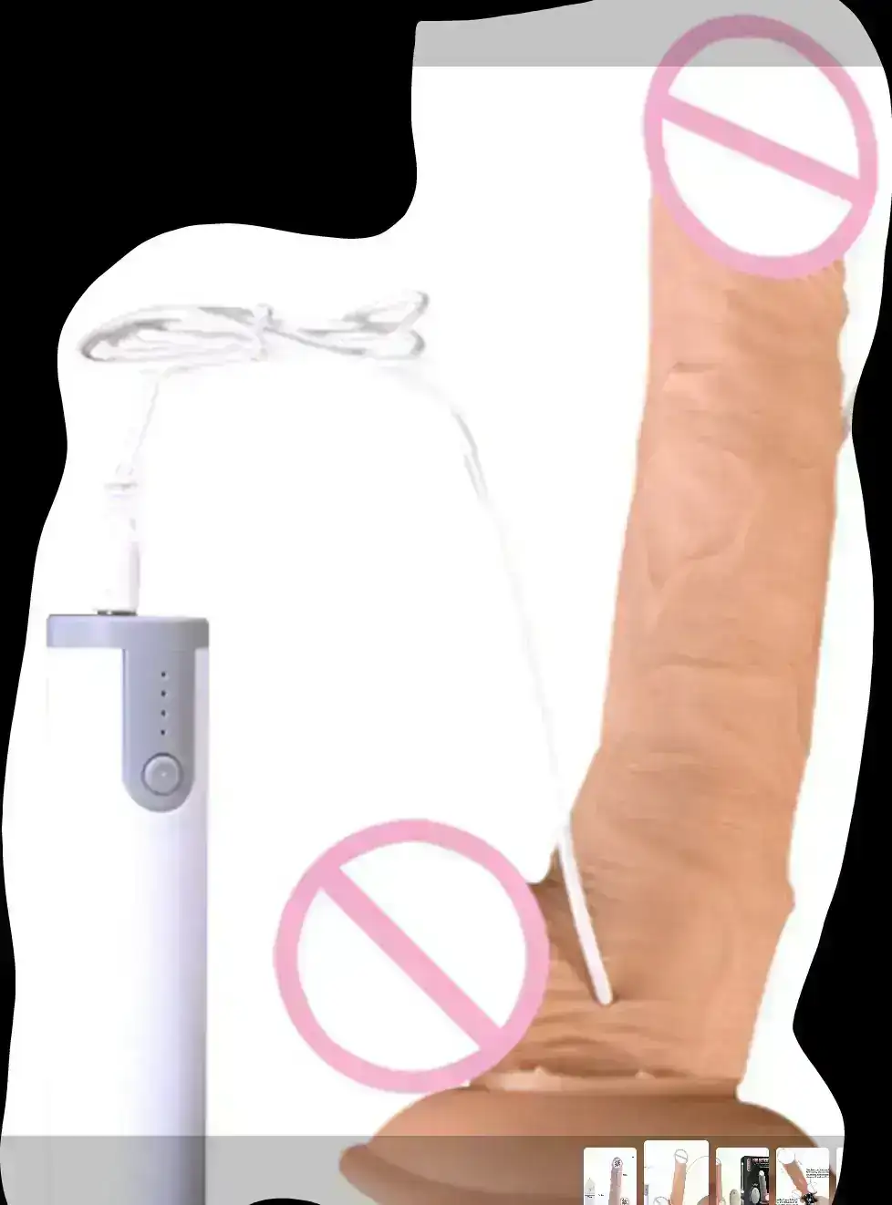 Vibrador realista V043