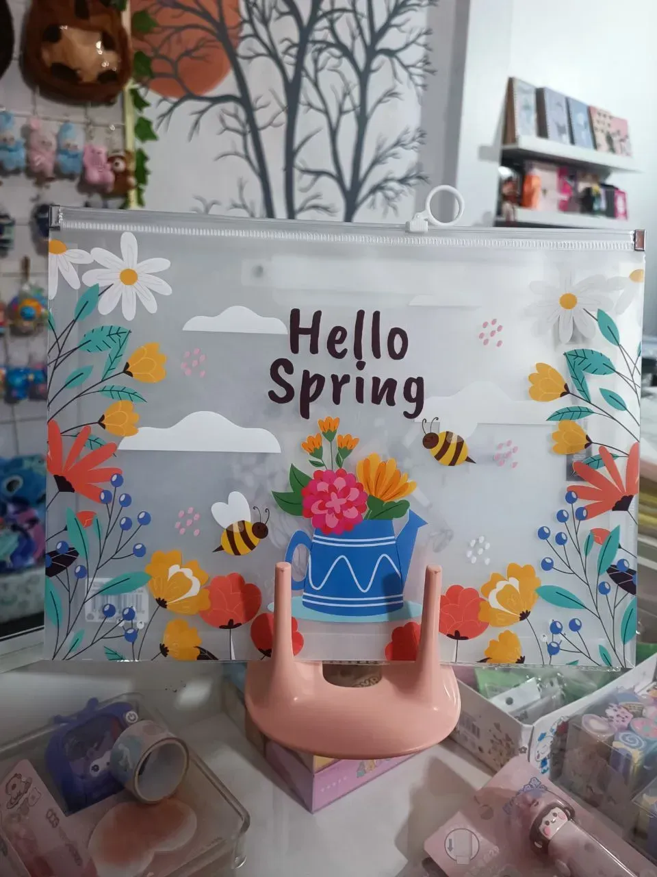 Carpeta tipo sobre. NATURALEZA KAWAII