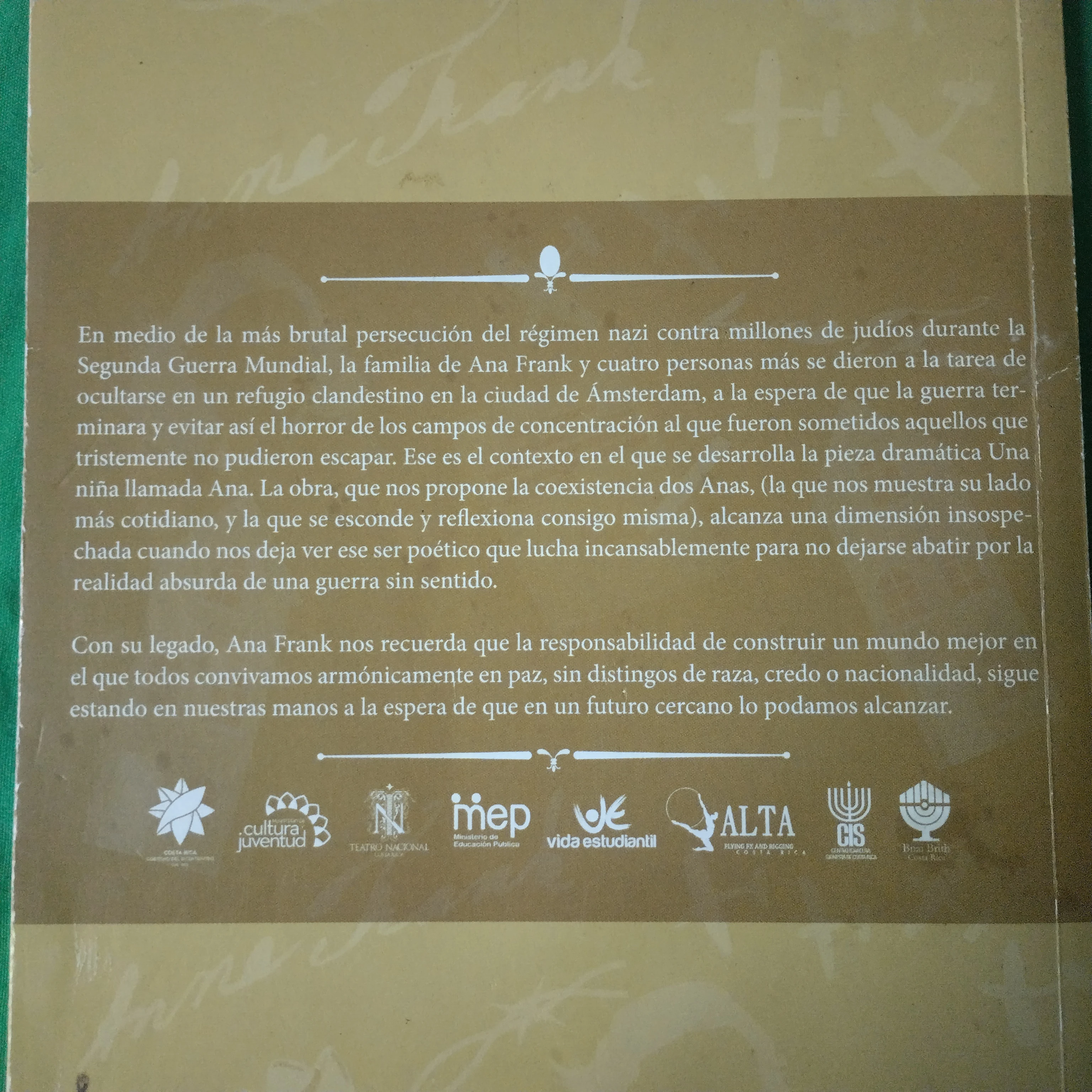 Una niña llamada Ana , Jose Fernando Álvares usado 2