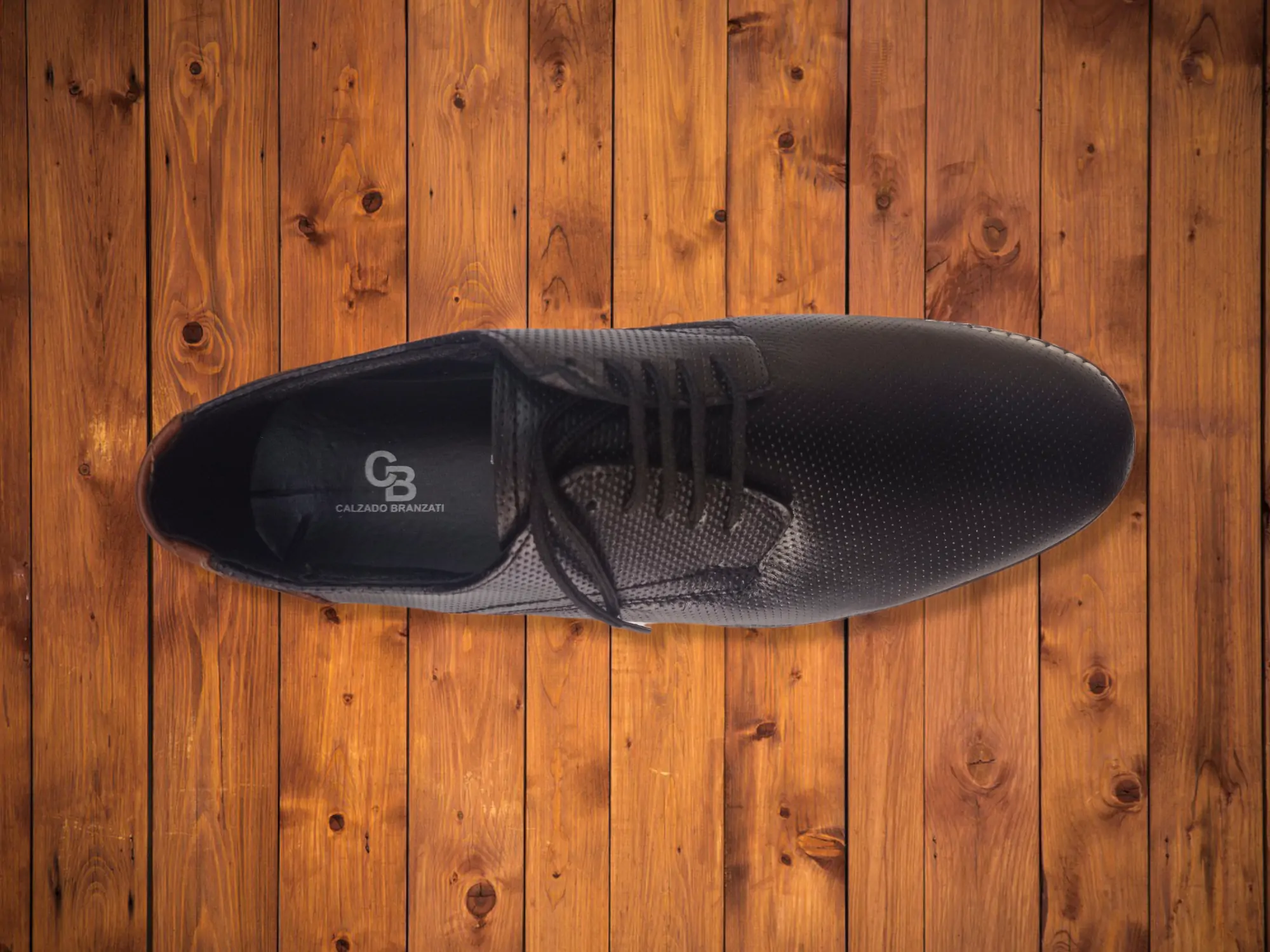 Zapatos para vestir, color negro  4