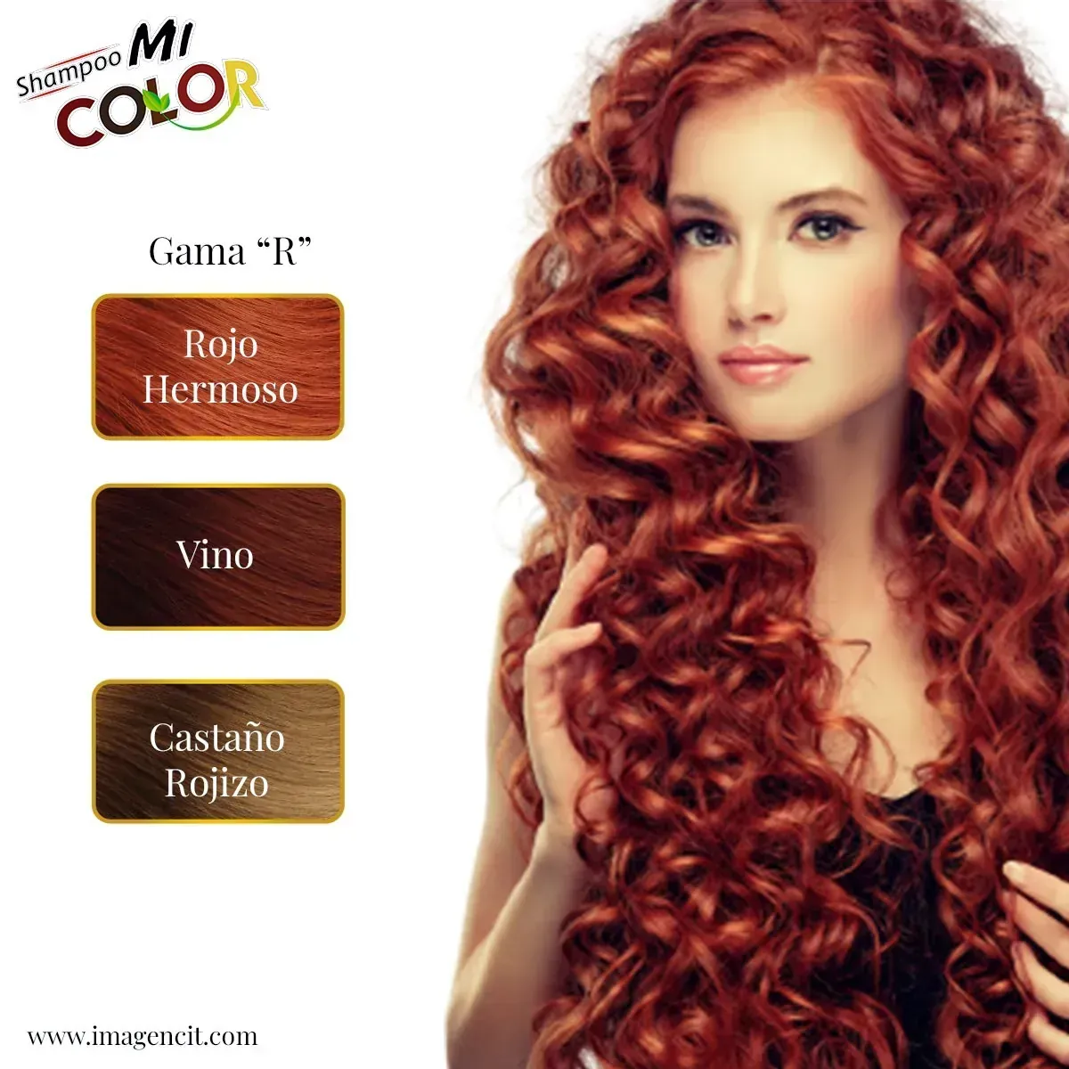 Shampoo para Canas Mi Color Gama R (Rojo) 2