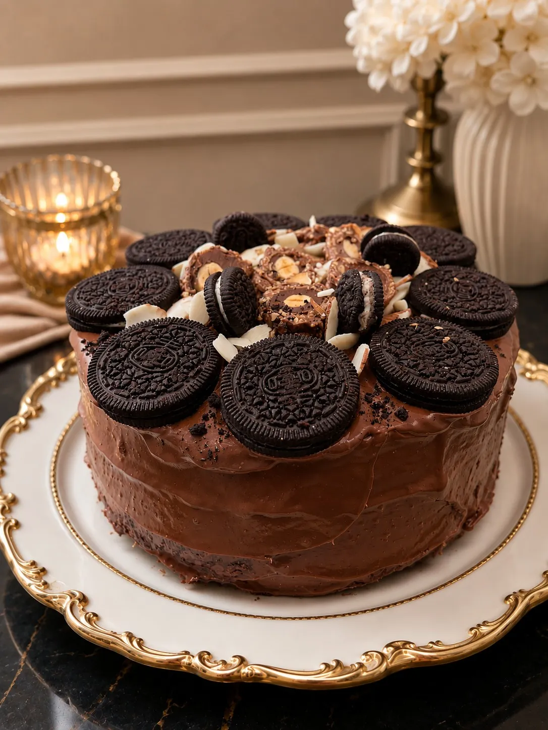 pastel de chocolate 