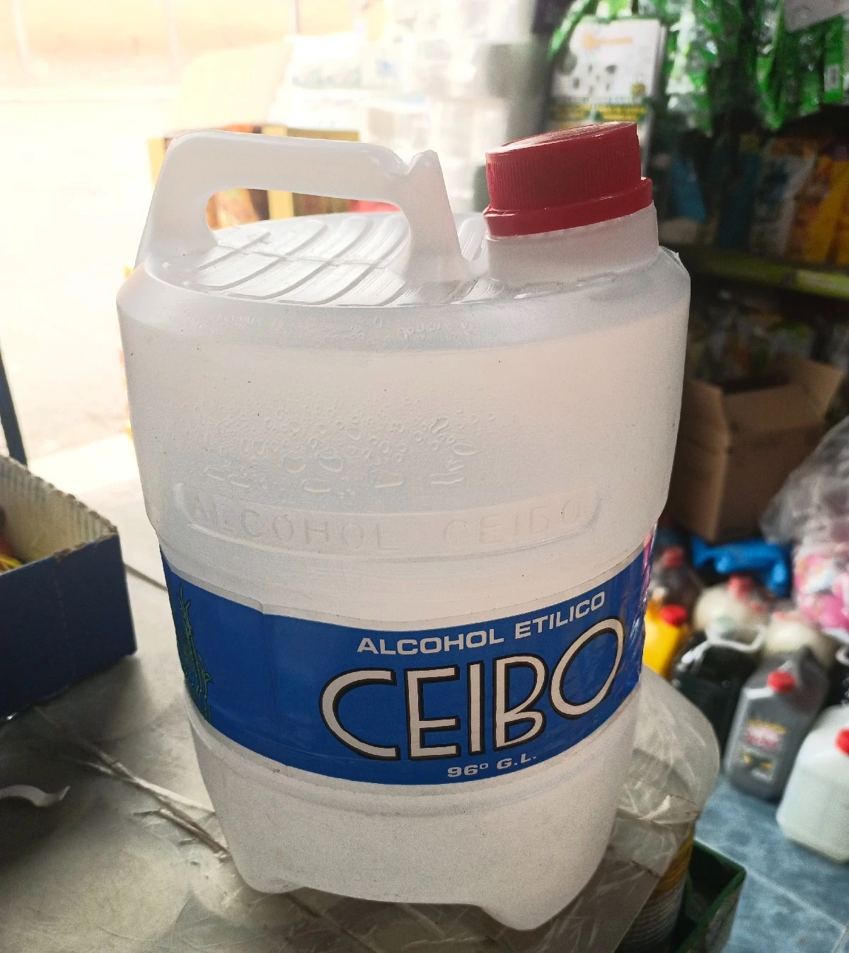 ALCOHOL ETILICO CEIBO 5L