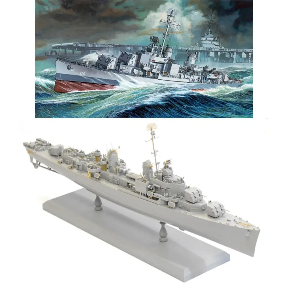 1/350 Dragon U.S.S. Gearing DD-710 Gearing Class Destroyer 1945 2