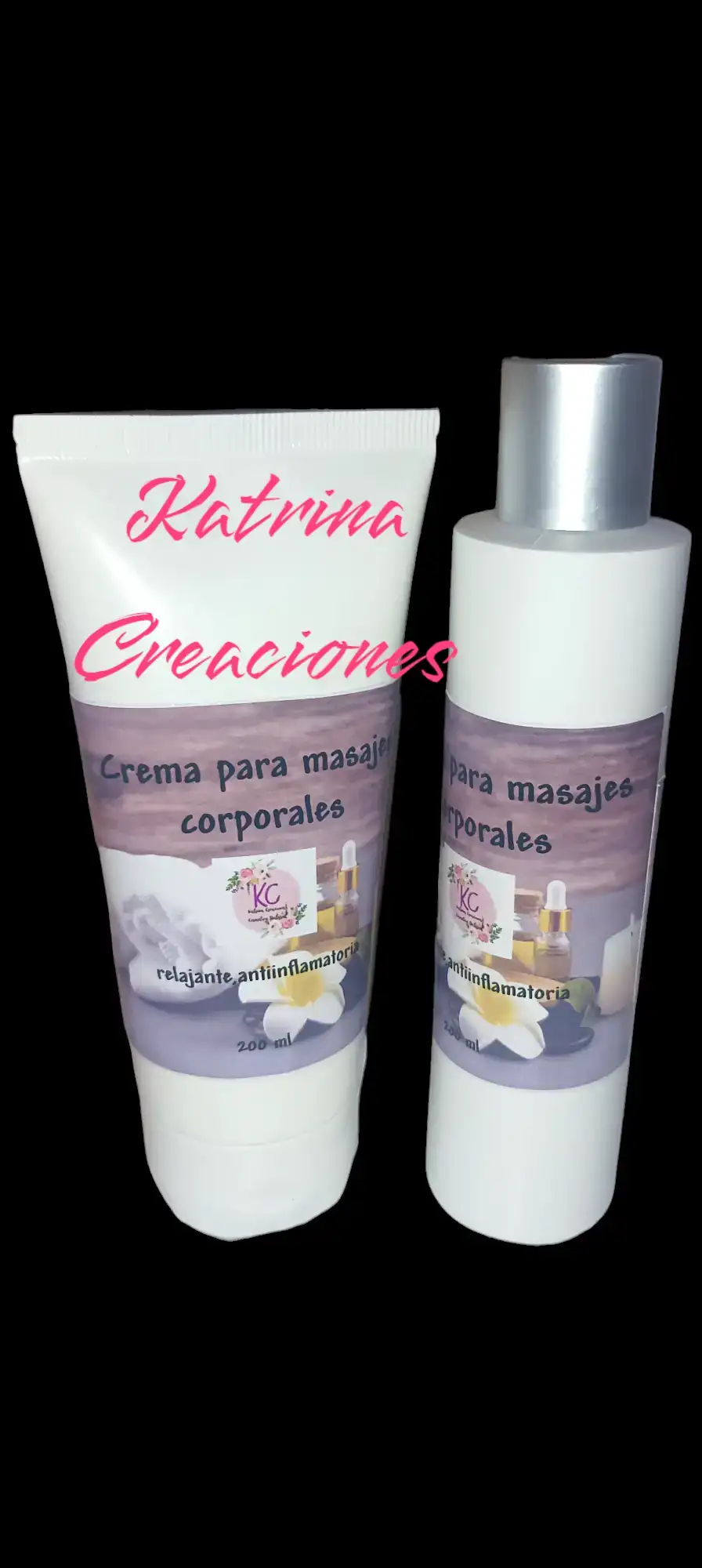 Crema corporal para masajes. 3