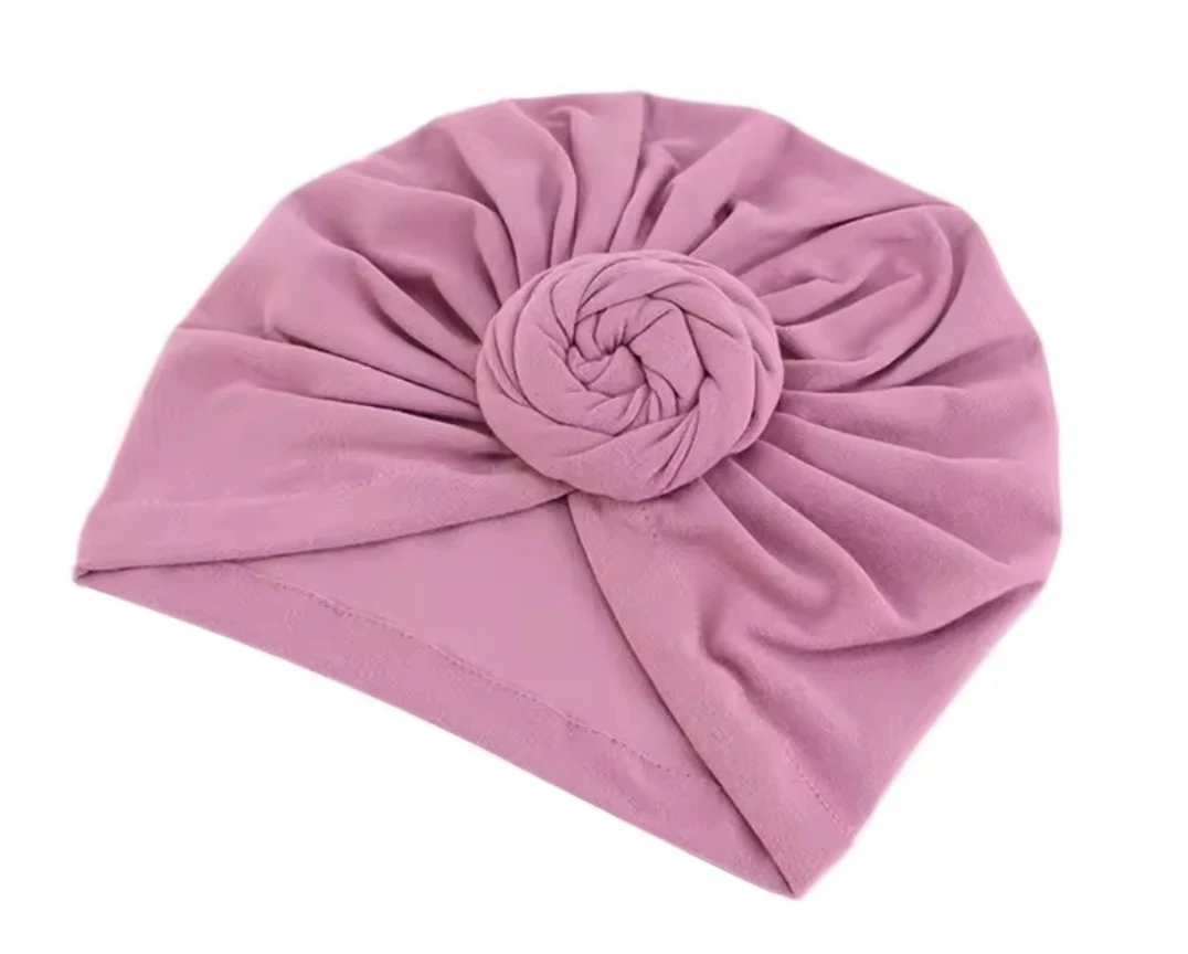 GORRO DE NIÑA ROSA