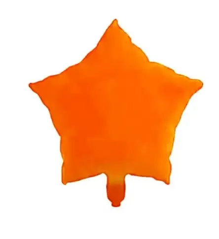 Globo estrella fluo 18 pulgadas  2