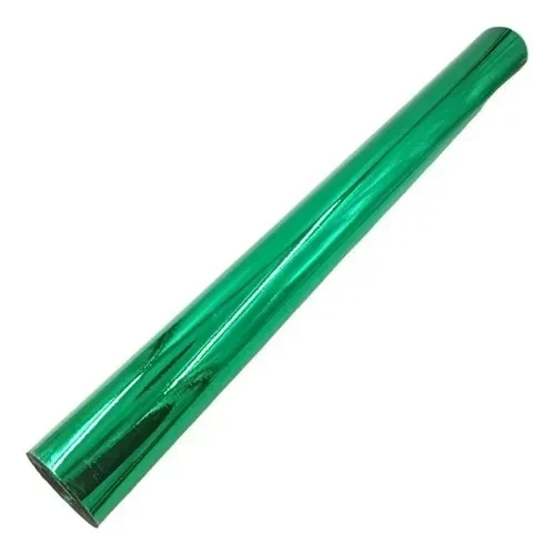 Metalico verde   delgado por metro 