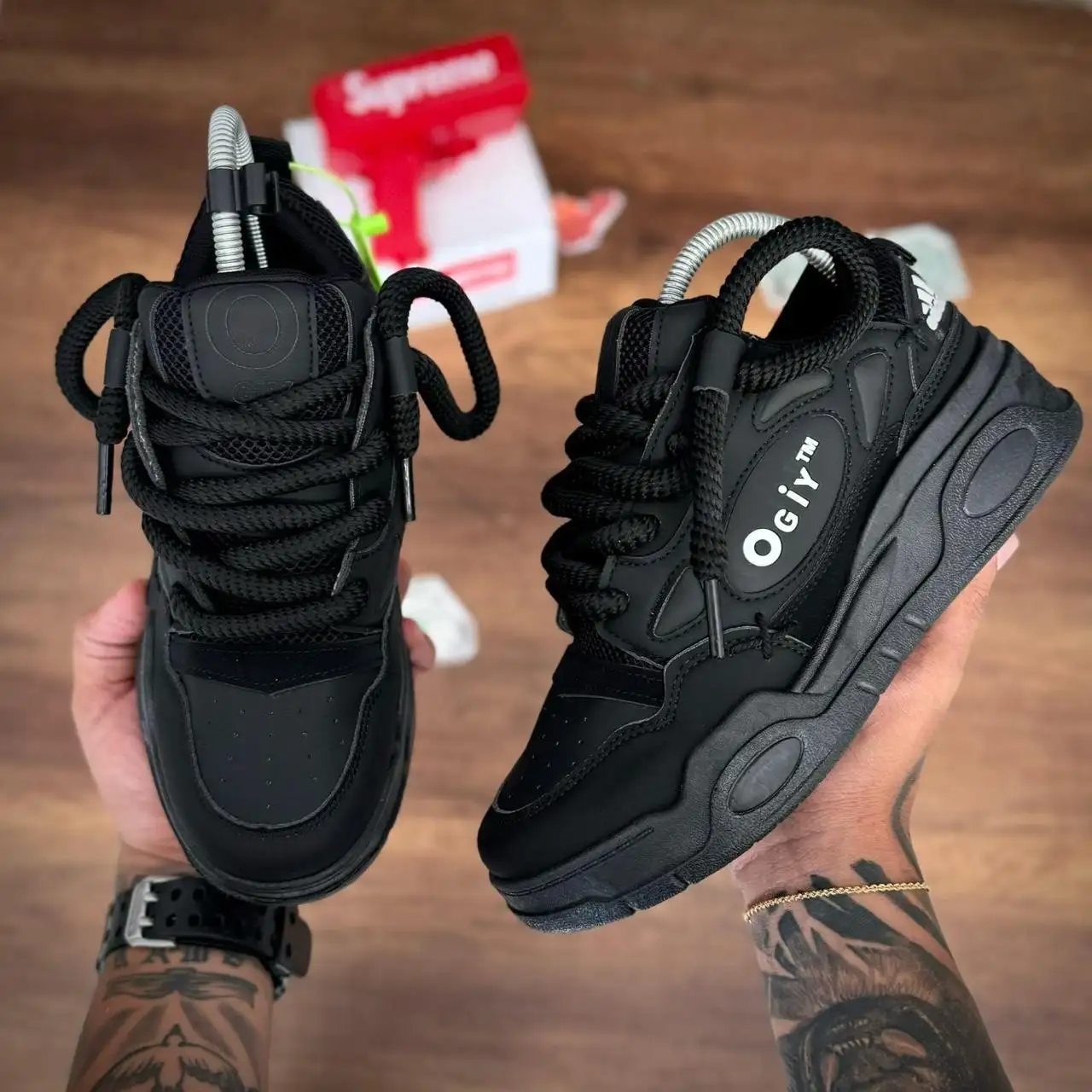 Tenis Adidas Ogiy Negro Dama 