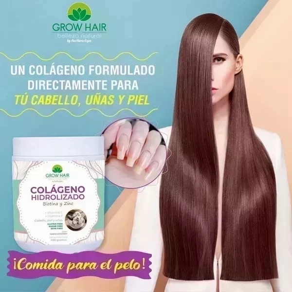 COLÁGENO HIDROLIZADO GROW HAIR