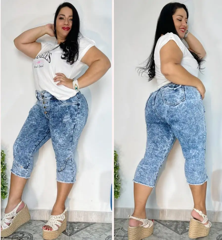 Capri Tiro Alto Talla Plus  3