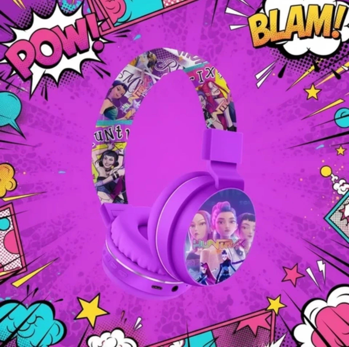 AUDIFONOS HUNTRVX KPOP BLUETOOTH 8
