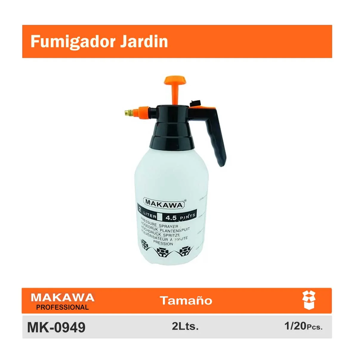 FUMIGADOR JARDIN MK0949 2Lt