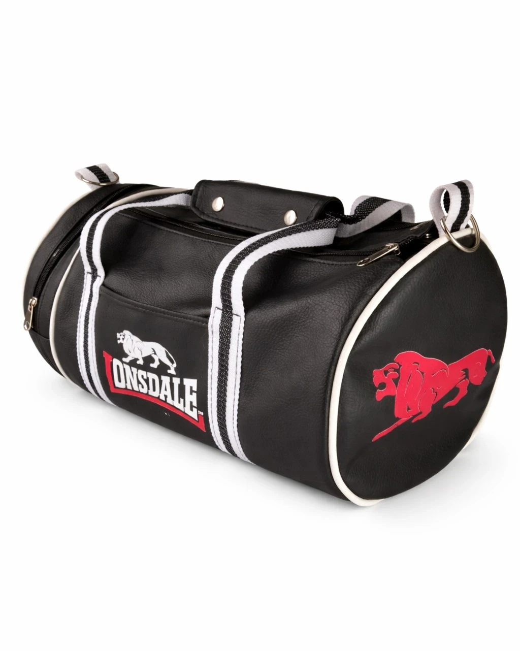 Bolso barril negro Lonsdale