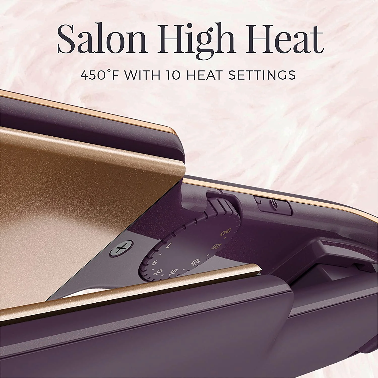 Plancha plana de 2 pulgadas REMINGTON con tecnología térmica avanzada Thermaluxe color morado 2
