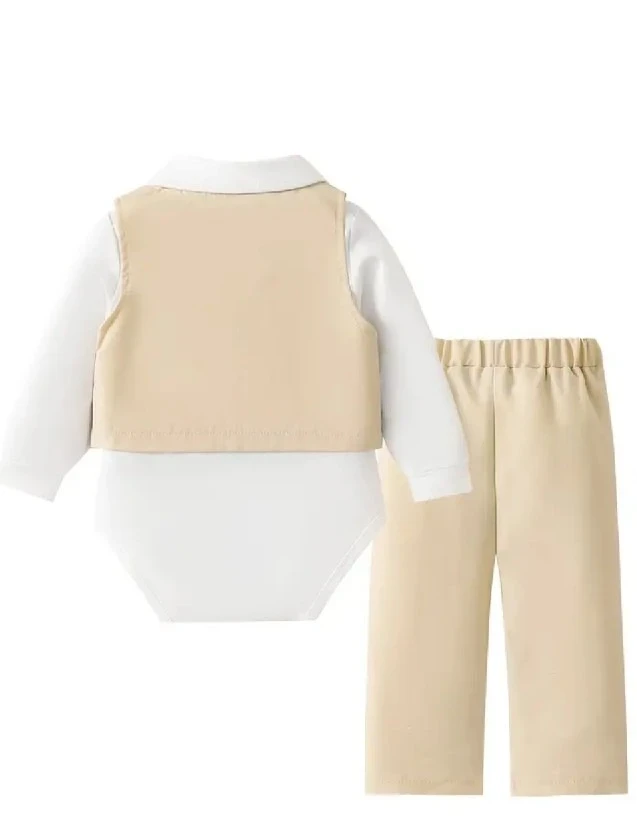 TRAJE ELEGANTE BEIGE 2