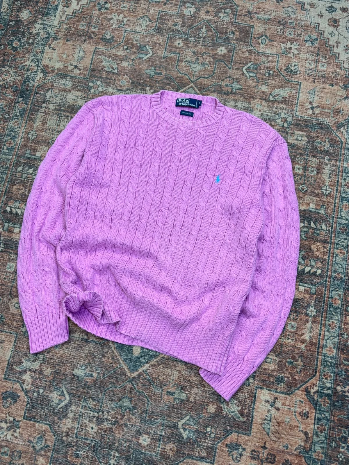 POLO BY RALPH LAUREN CABLE-KNIT SWEATER