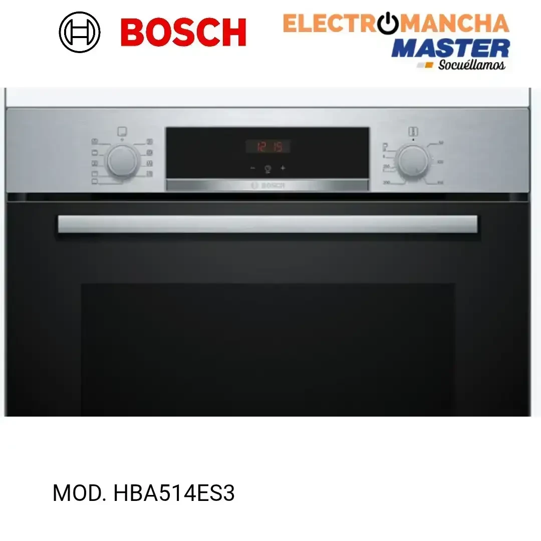 HORNO BOSCH HBA514ES3 MULTIFUNCION ACUALISIS A+ INOX. 2