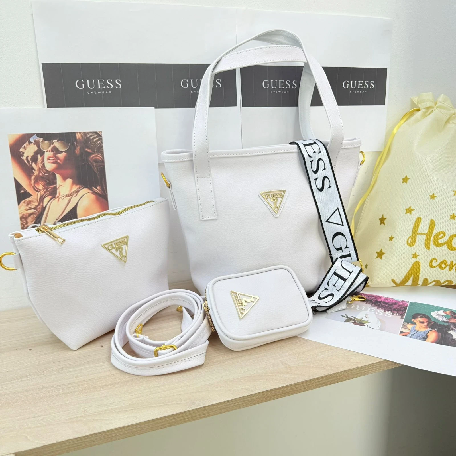 TRIO DE DAMA GUESS 2