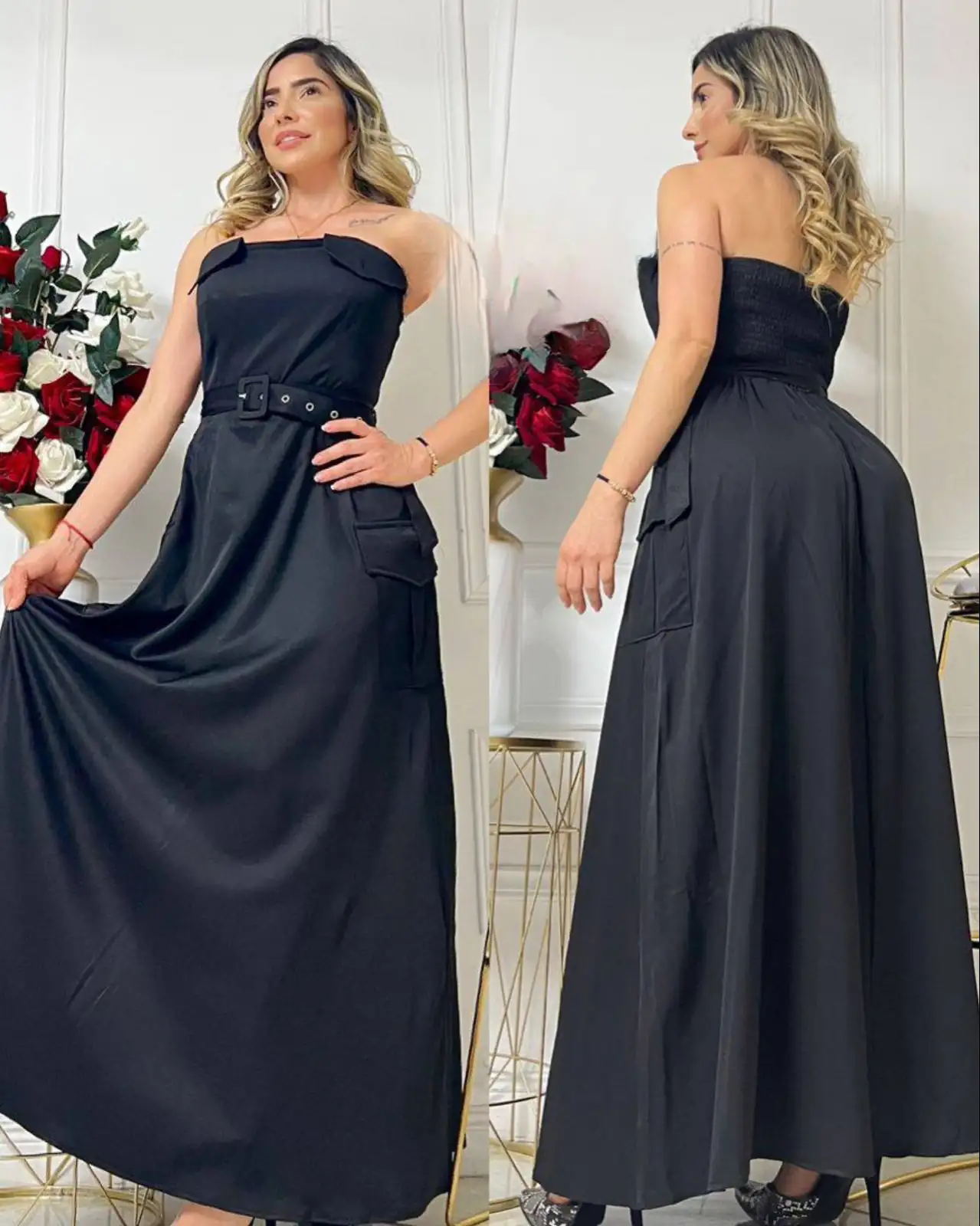Divino vestido Straple 👗😍 💘  2