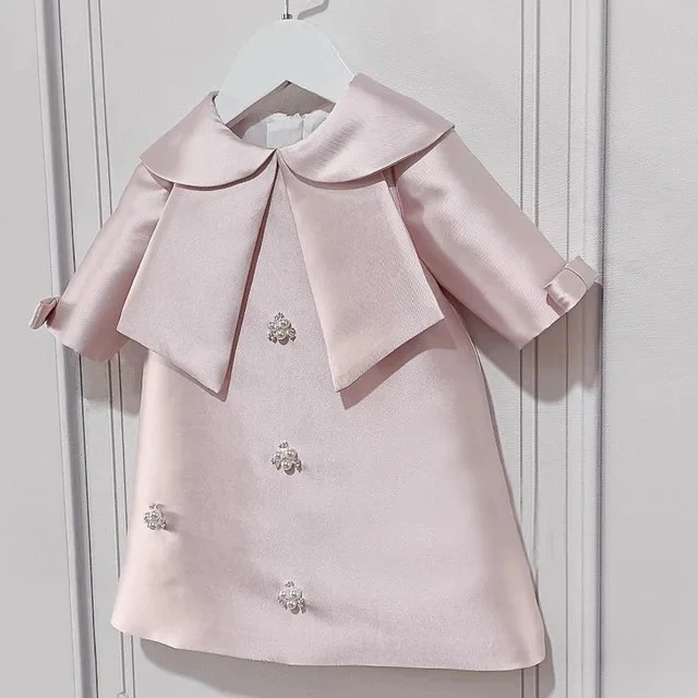 VESTIDO ROSA ELEGANTE  3