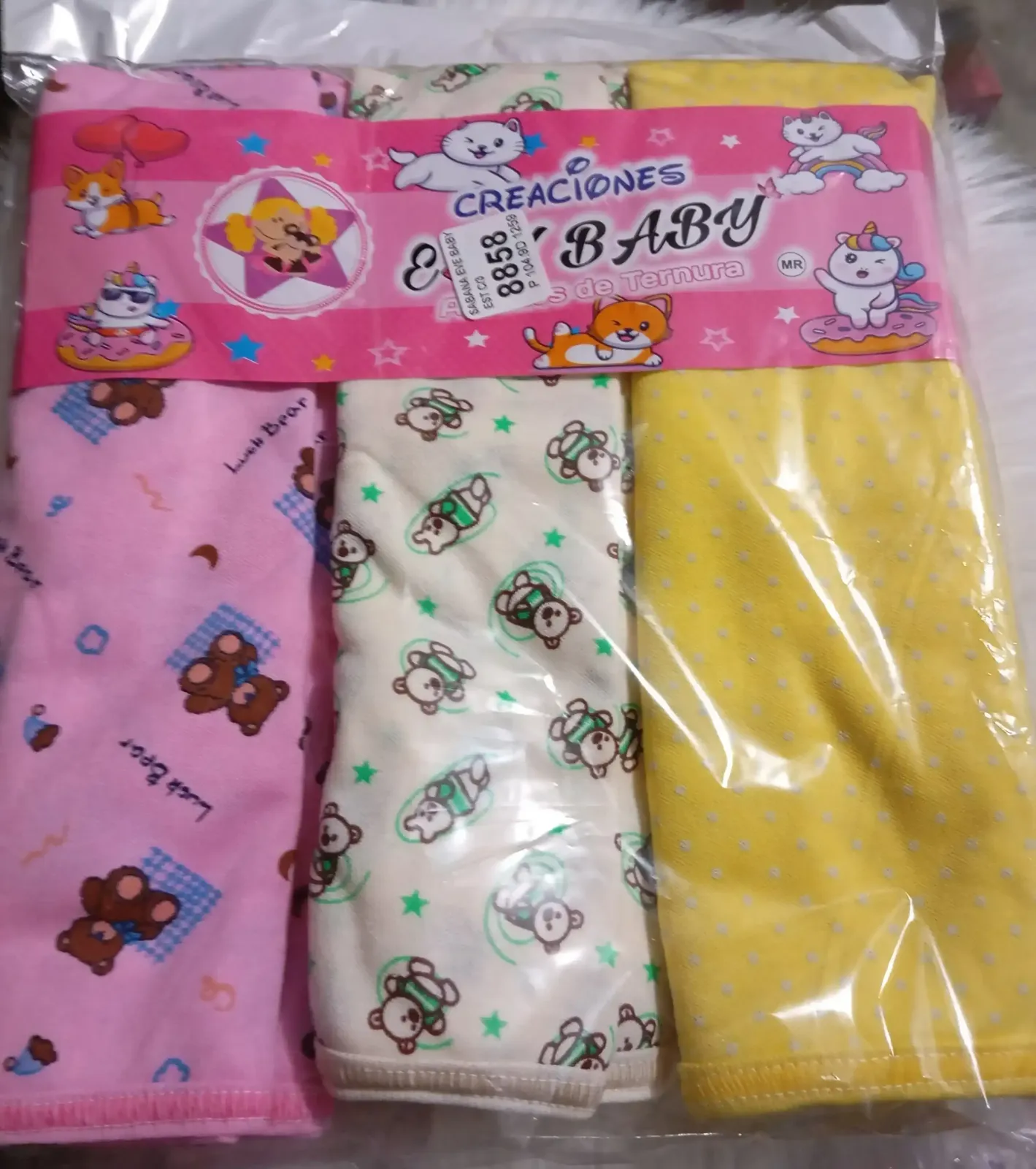 Set de 3 sabanitas
