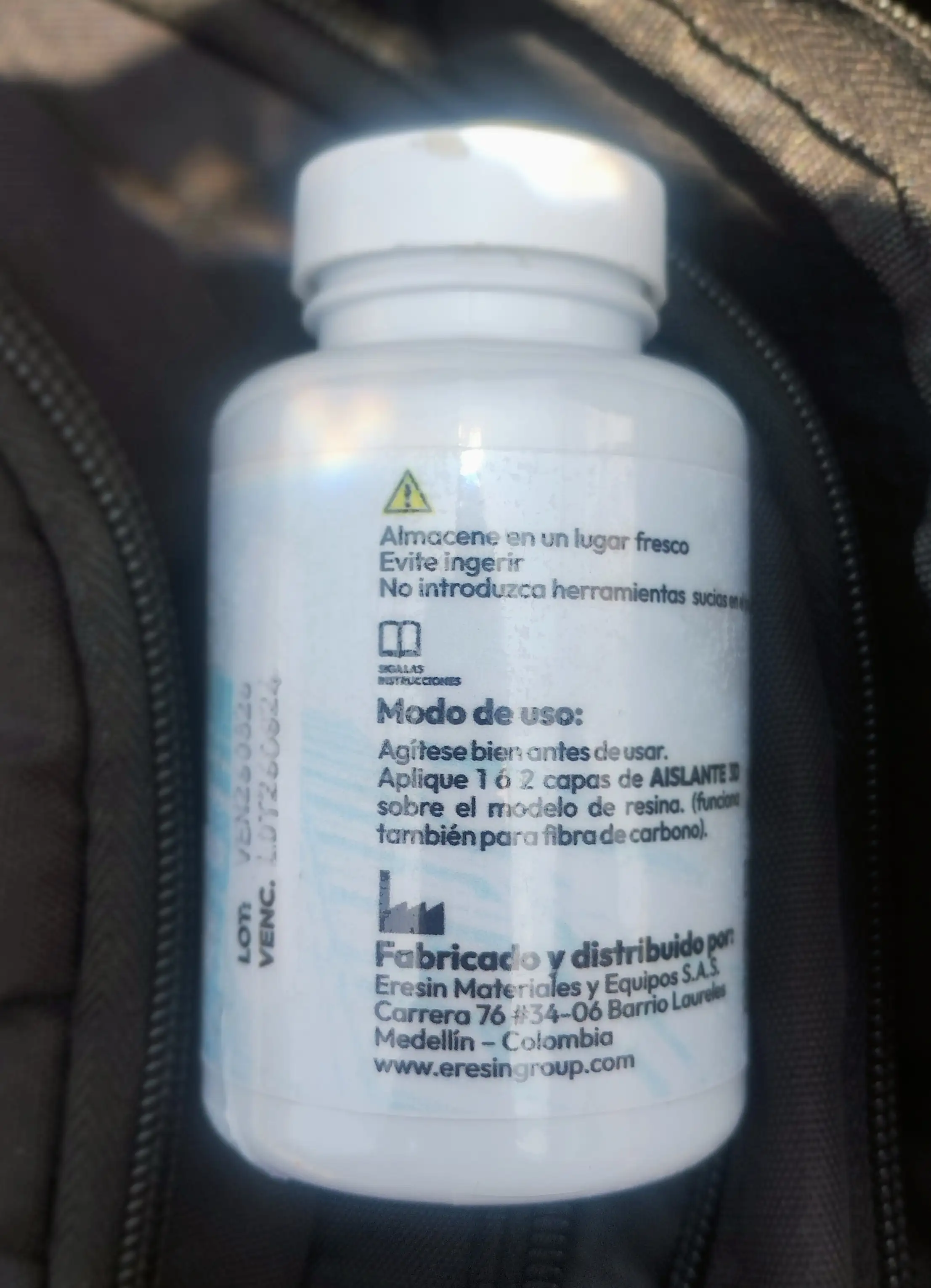 Aislante para modelos de resinas impresas 3D x 200 ml. 3