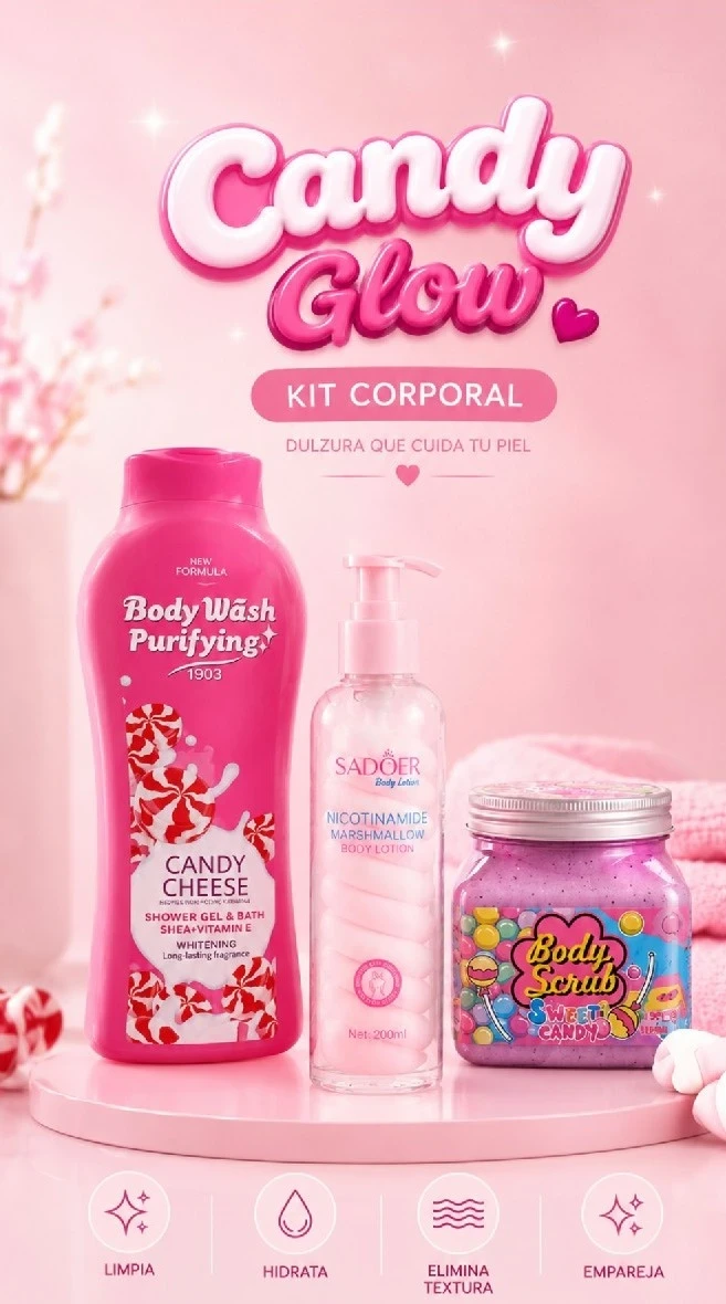 🍭✨ KIT CANDY GLOW 