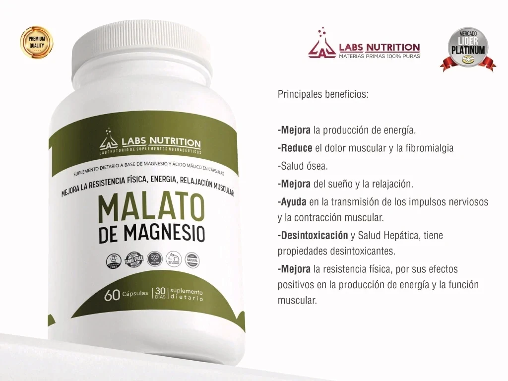 Malato de magnesio 500mg 2