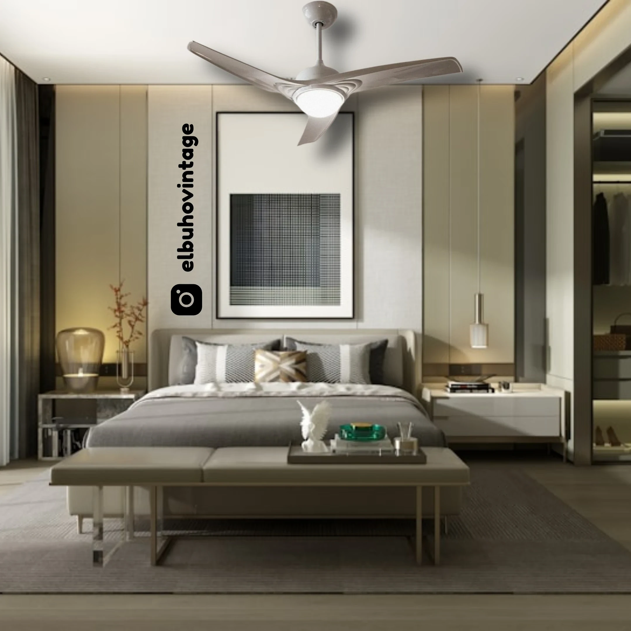 Lámpara Ventilador 42"  8